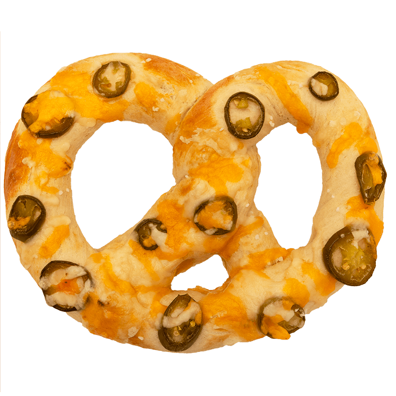 Jalapeno Cheese Pretzel